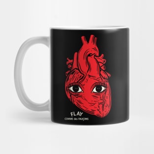 CDG FLAY Heart logo Mug